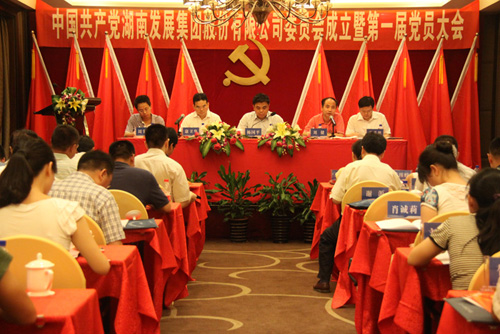 中共ky体育(中国)官方网站集团股份有限公司委员会成立大会暨公司第一届党员代表大会胜利召开
