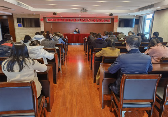 公司召开党史学习教育动员会 公司召开党史学习教育动员会