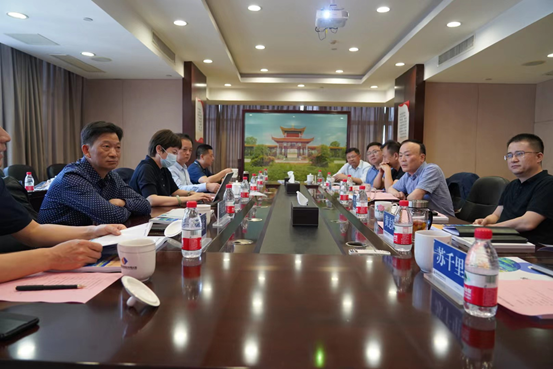 柳叶湖旅游度假区管委会来ky体育(中国)官方网站考察座谈 柳叶湖旅游度假区管委会来ky体育(中国)官方网站考察座谈