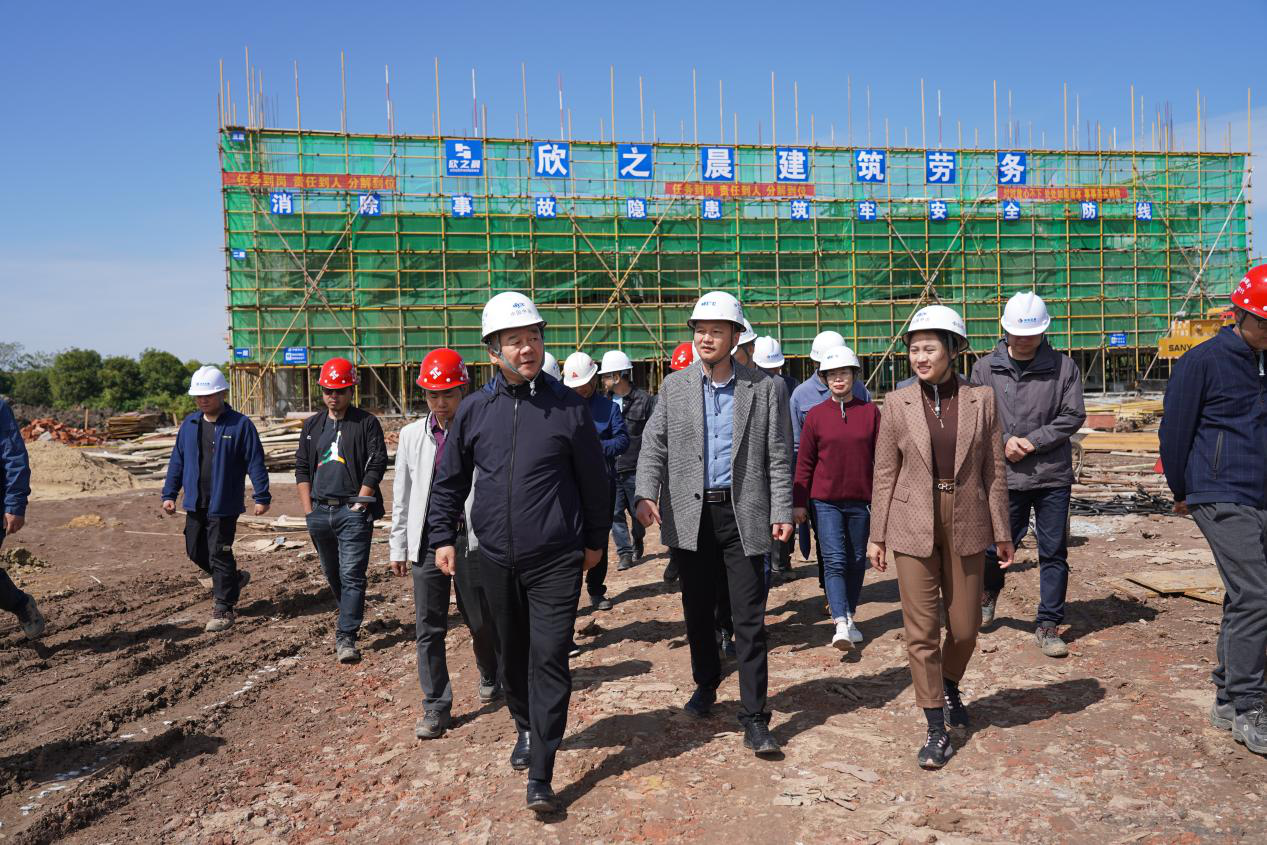 陈景鸿带队到ky体育(中国)官方网站开展安全生产检查 陈景鸿带队到ky体育(中国)官方网站开展安全生产检查