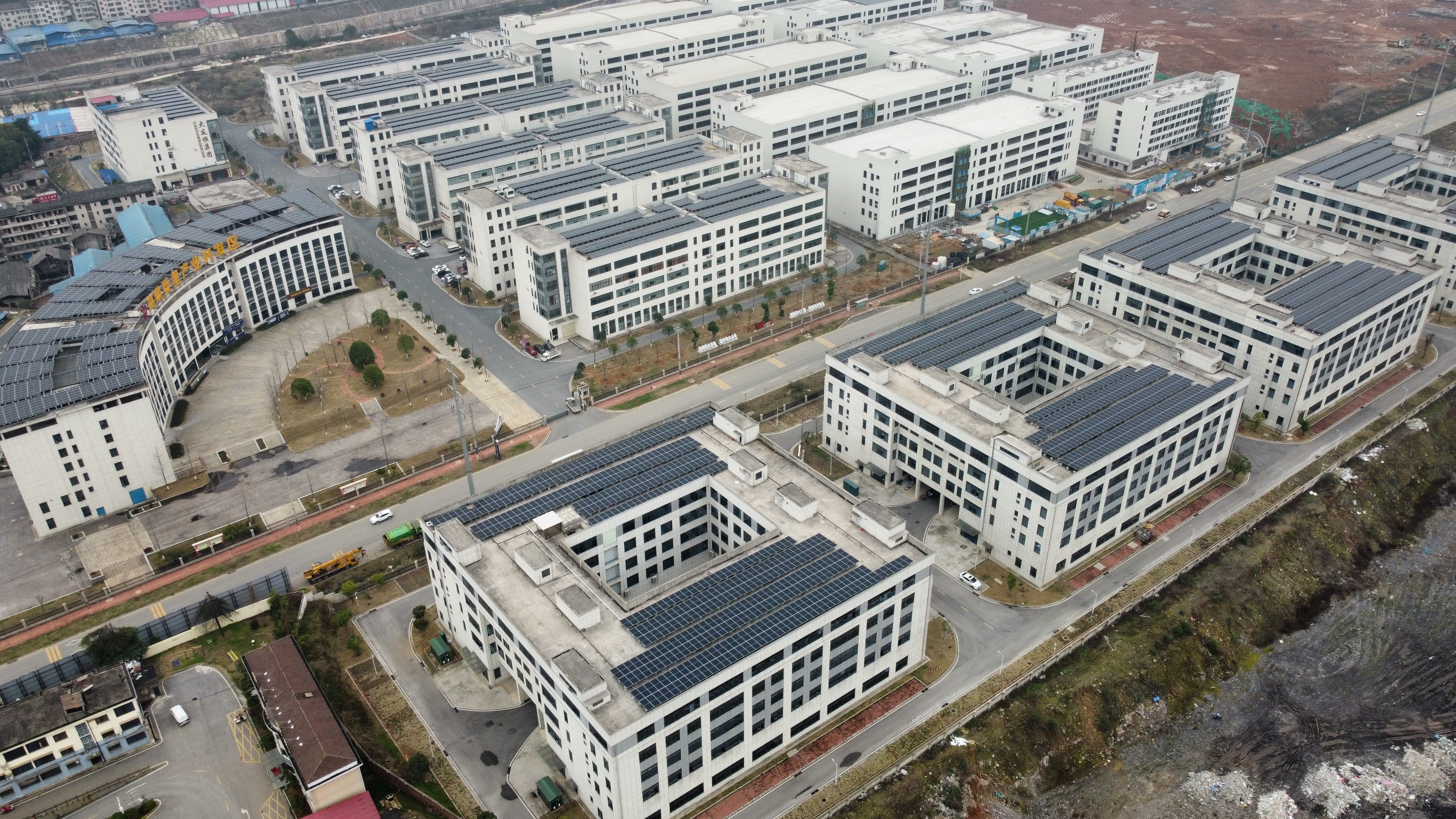 娄星产业开发区光伏项目全面建成并网 娄星产业开发区光伏项目全面建成并网