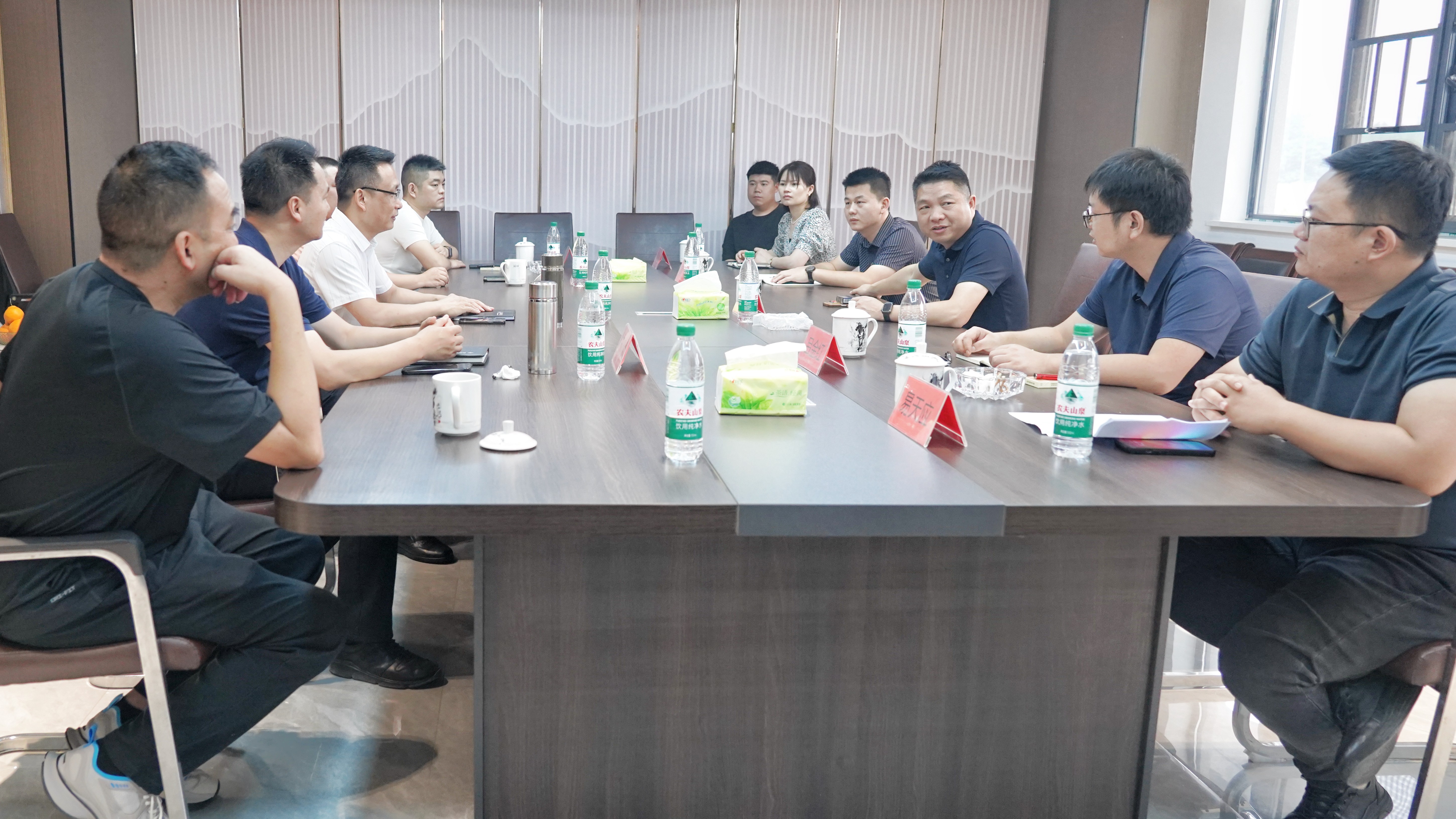 湖南港发集团赴ky体育(中国)官方网站益沅公司开展合作交流 湖南港发集团赴ky体育(中国)官方网站益沅公司开展合作交流